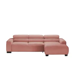 Jette Home Ecksofa  Flirt ¦ rosa/pink ¦ Maße (cm): B: 258 H: 84 T: 179.0