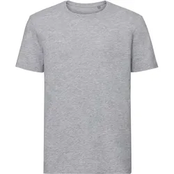 Russell Herren T-Shirt Pure Organic R-108M-0 light oxford (heather) 3XL