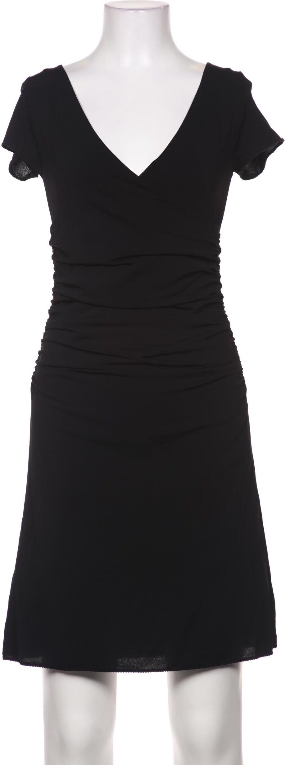 Kimmich Trikot Damen Kleid, Schwarz, Gr. 3Xs, Synthetik / Elasthan / Viskose - Second Hand