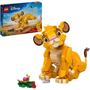 LEGO Disney 43243 Simba das Löwenjunge des Königs, ab 6 Jahre, 222 Teile