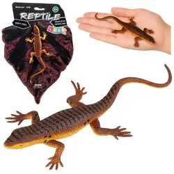Eidechse, lebendgebärend, Gummifigur, dehnbar, realistisch, 12,5 cm