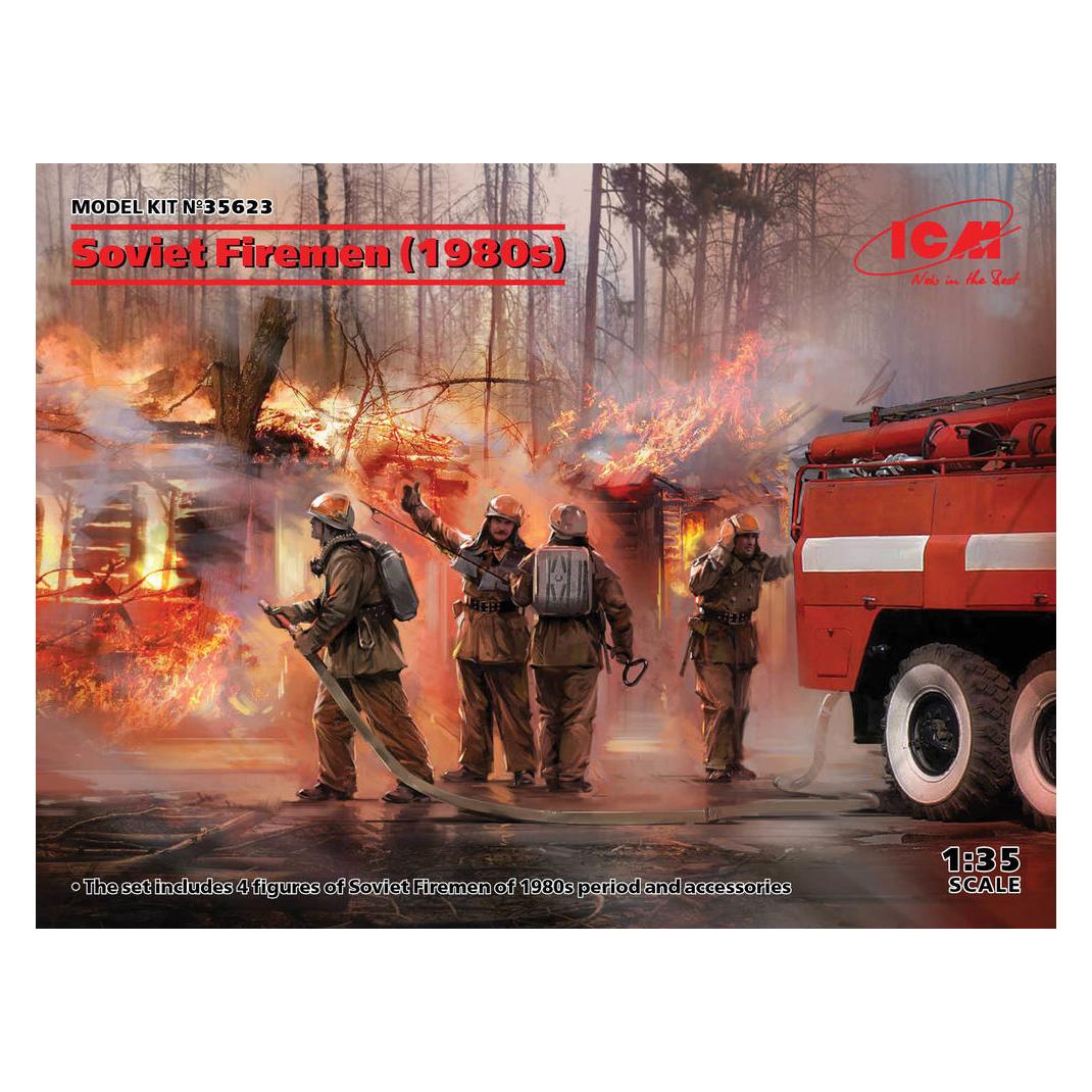 ICM Soviet Firemen (1980s) (35623)