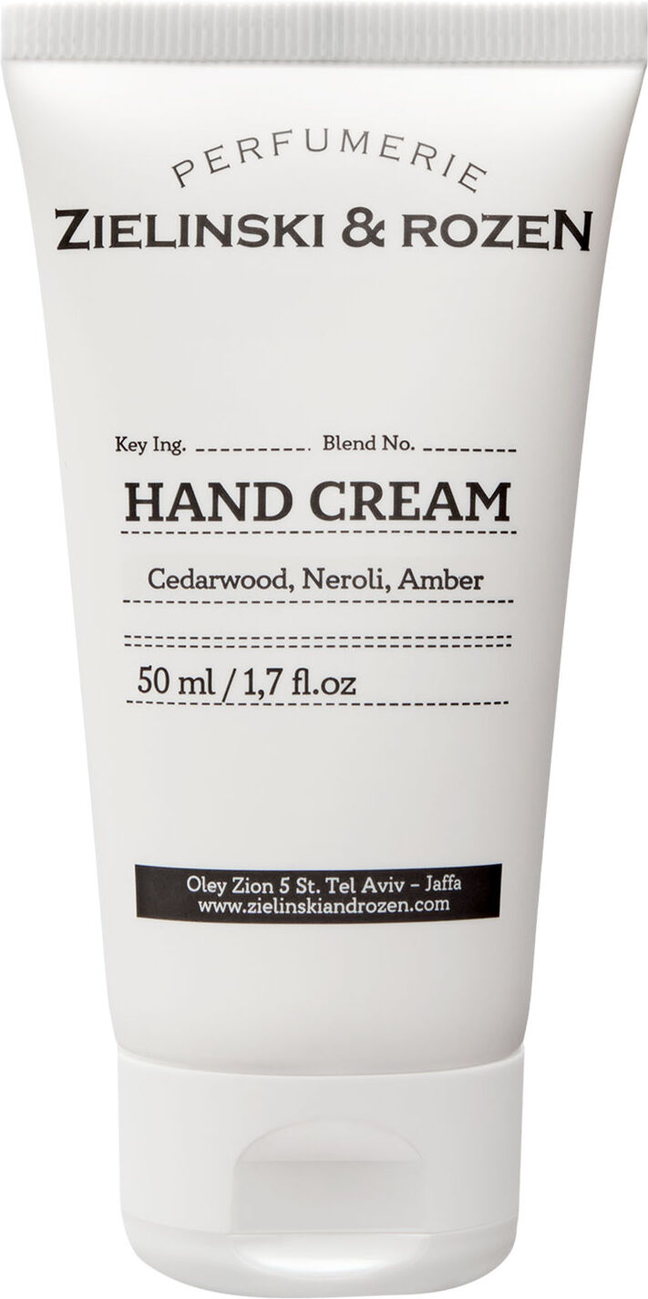 ZIELINSKI & ROZEN Cedarwood, Neroli, Amber Hand Cream 50ml