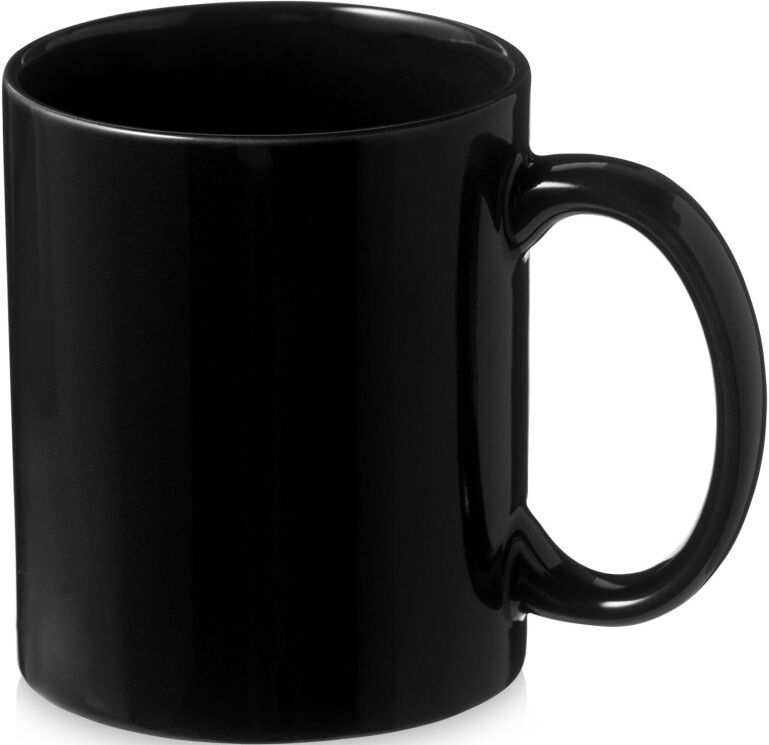 Mug céramique personnalisé 330 ml Santos noir
