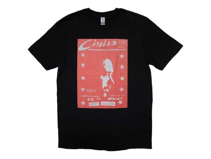 Post Malone Circles Live T Shirt S