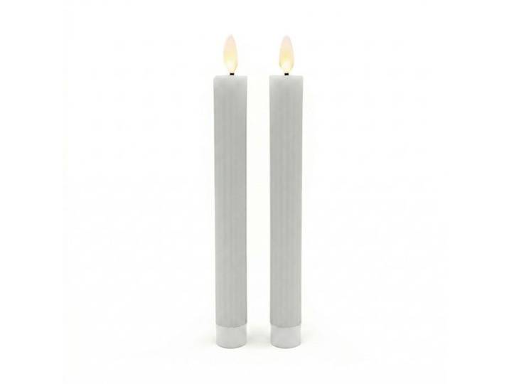 Relaxdays LED Stabkerzen 2er Set