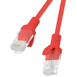 Lanberg PCU6-10CC-0050-R Netzwerkkabel Rot 0,5 m Cat6 U/UTP (UTP)