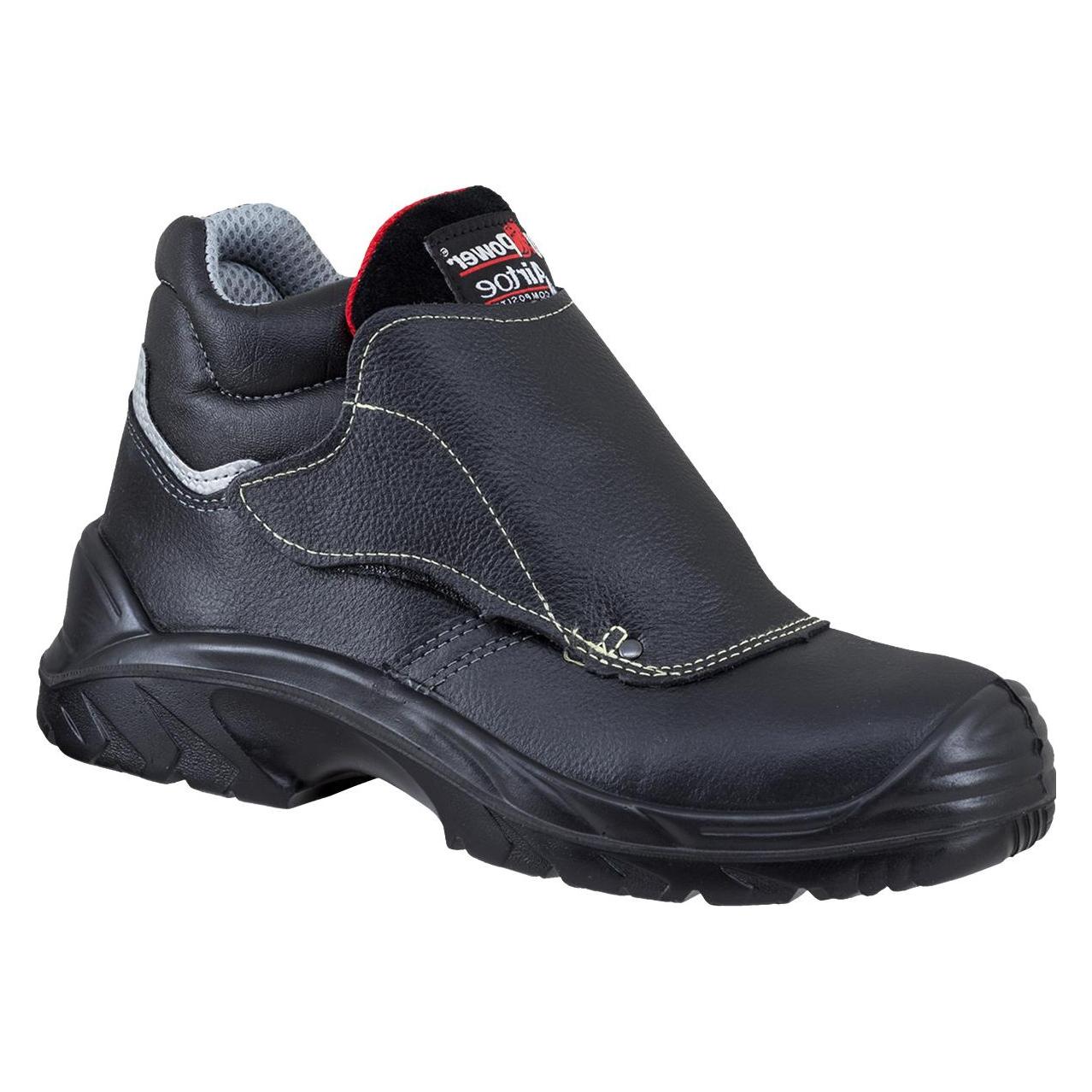 U-Power Schweisserstiefel Bulls Gr.45 schwarz S3 HRO HI WG SRC EN20345 Leder U.POWER (S3, 45) (SO10213-45)