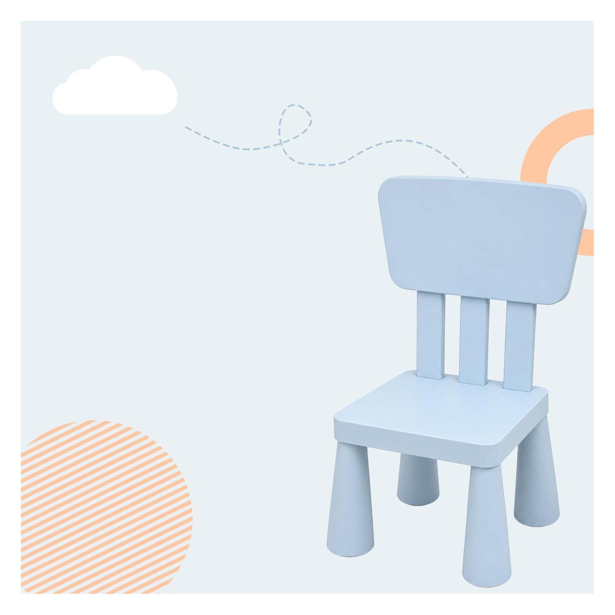 Relaxdays Kindersitzgruppe (Kinderstuhl, Kindertisch) (4052025819507)