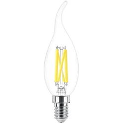 Philips LED Lampe MASTER LEDCandle, BA35, E14, 3,4W, 2700K, klar, dimmbar PH44949700
