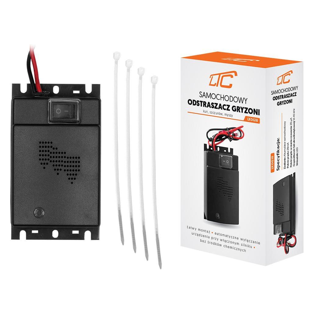 Lasmex Autoabweiser für Marder, Mäuse, Ratten, Nagetiere 12V/24V DC LTC (47500216)