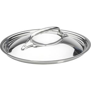 deBuyer Topfdeckel Affinity 50.1037.0918, aus Edelstahl, mit Edelstahlgriff, Ø 18 cm