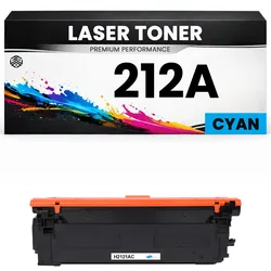 Toner kompatibel für HP W2121A(212A) Color LaserJet Enterprise M554dn/M555dn/M555x MFP M578f/M578dn Color LaserJet Enterprise Flow MFP M578c/M578z in Cyan