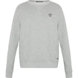 CHIEMSEE Sweater im Basic-Look mit Logo-Motiv, Größe 3XL in Grau 174402