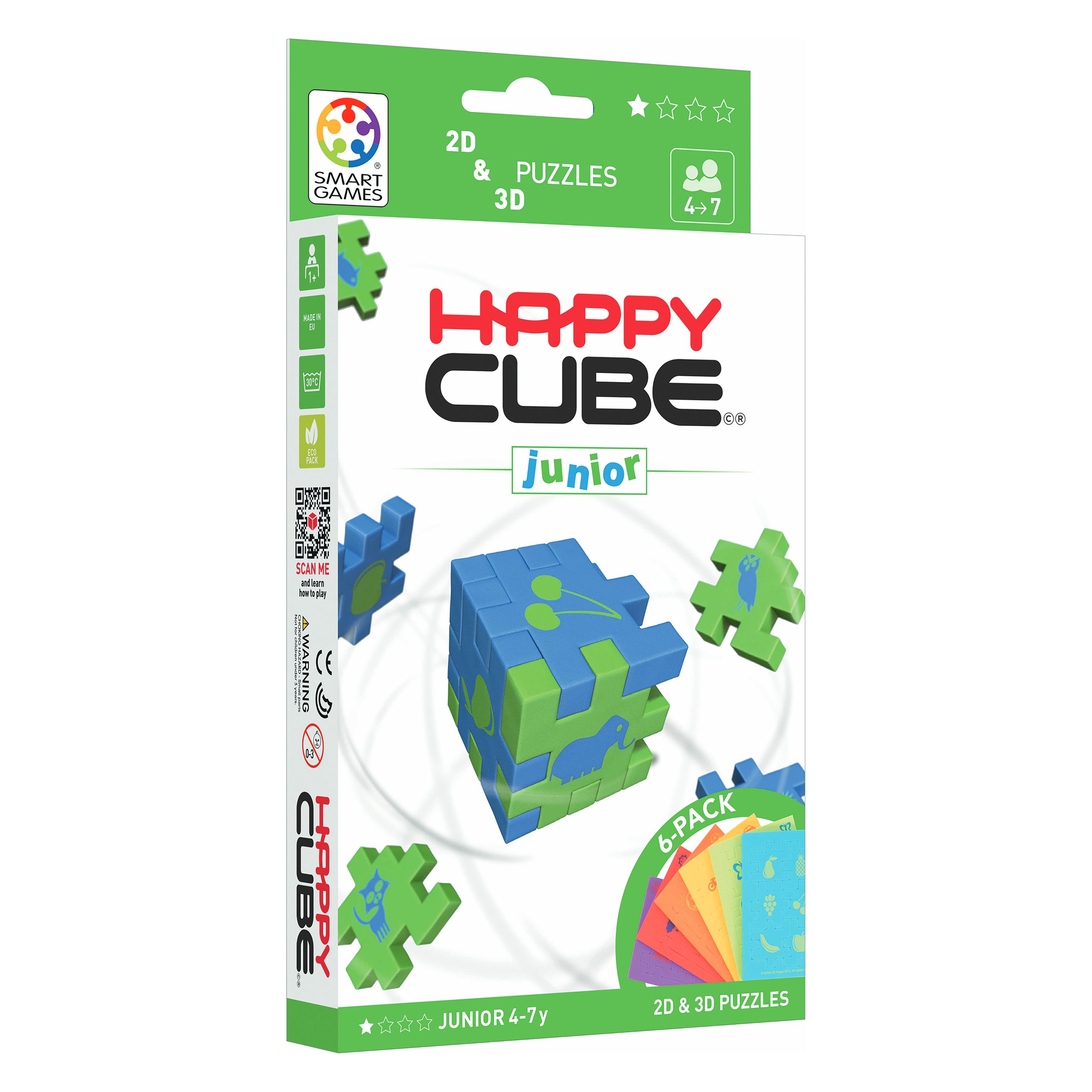 Happy Cube Junior (Deutsch, Englisch, Französisch, Italienisch, Niederländisch, Polnisch) (365644)