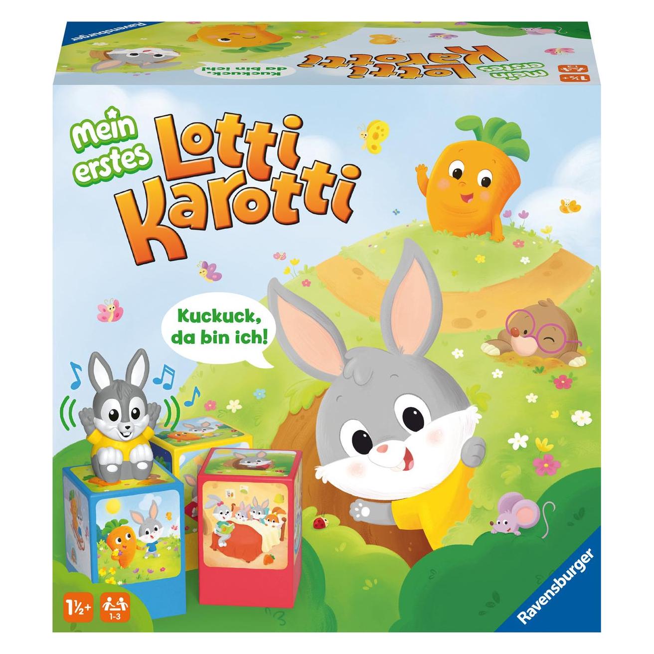 Ravensburger Mein erstes Lotti Karotti (Deutsch, 1 - 3 Spieler) (20916)