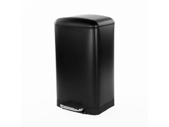 5five Simply Smart Mülleimer mit Pedal Ariane 20 l 30/29,5/53,3 cm, Schwarz, Metall, 29.5x53.3x30 cm, Haushalt & Reinigung, Reinigung, Mülleimer & Abfallsammler
