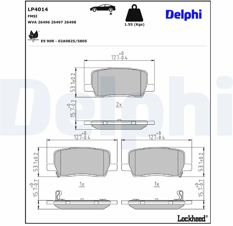 Delphi Lp4014 Für Tesla
