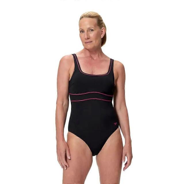 Speedo solid contour eclipse 1p wedstrijd badpak dames -