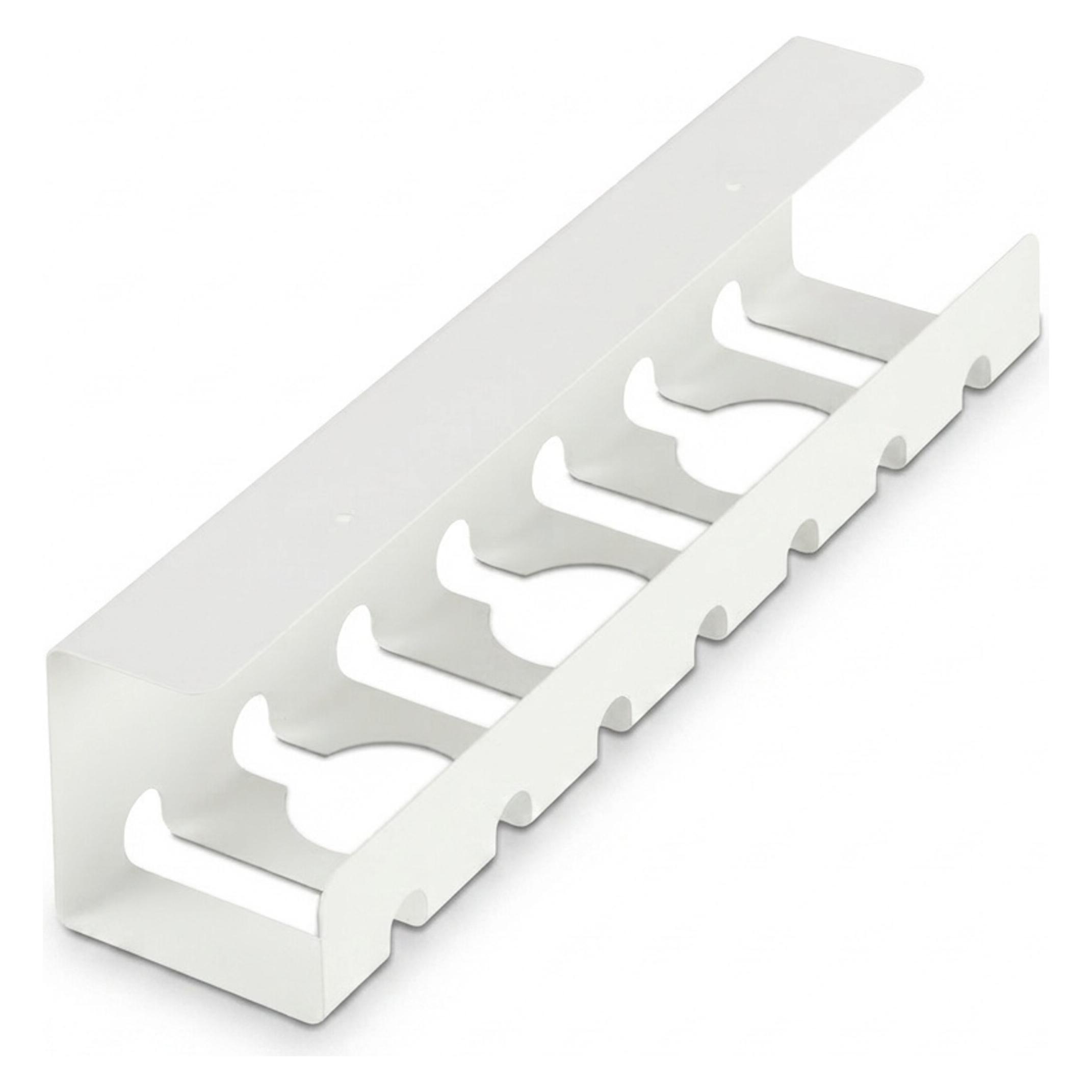 Relaxdays Kabelkanal für Schreibtisch 2er Set (Kabelkanal, 10 cm) (4052025863784)