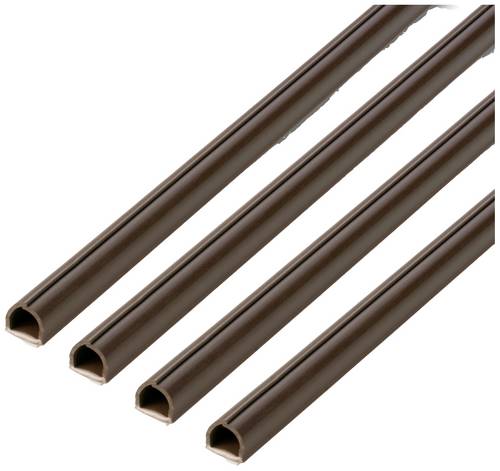 Cablefix 2200-42 Kabelkanal (L x B x H) 1m x 5.5mm x 5mm 4 St. Braun
