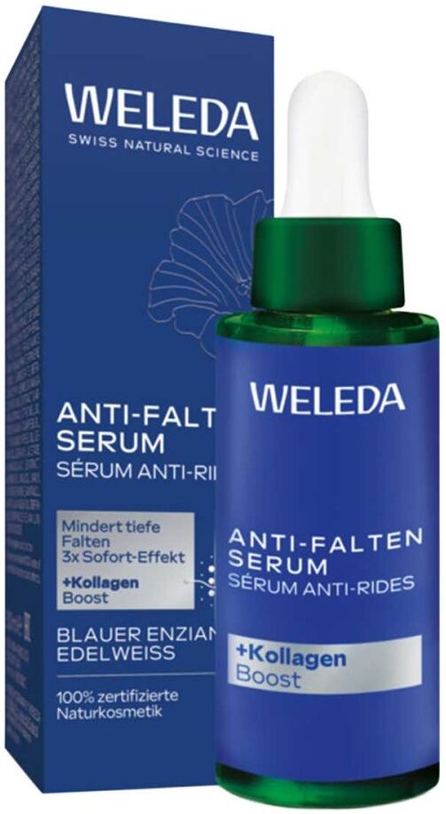Weleda Anti-Falten Serum Blauer Enzian & Edelweiss 30ml