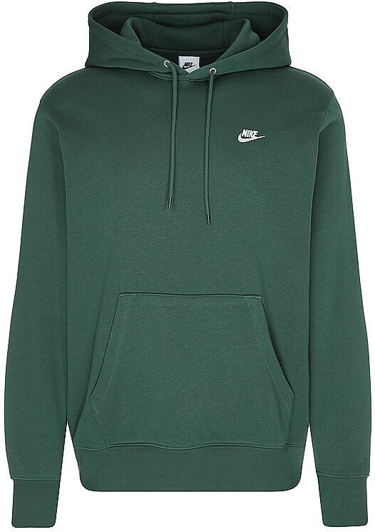 Nike Herren Hoodie NK Club French Terry dunkelgrün   M M