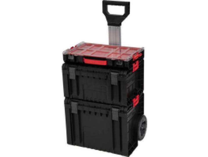 QBRICK SYSTEM Kit caisse à outils sur roulettes, 3 pièces