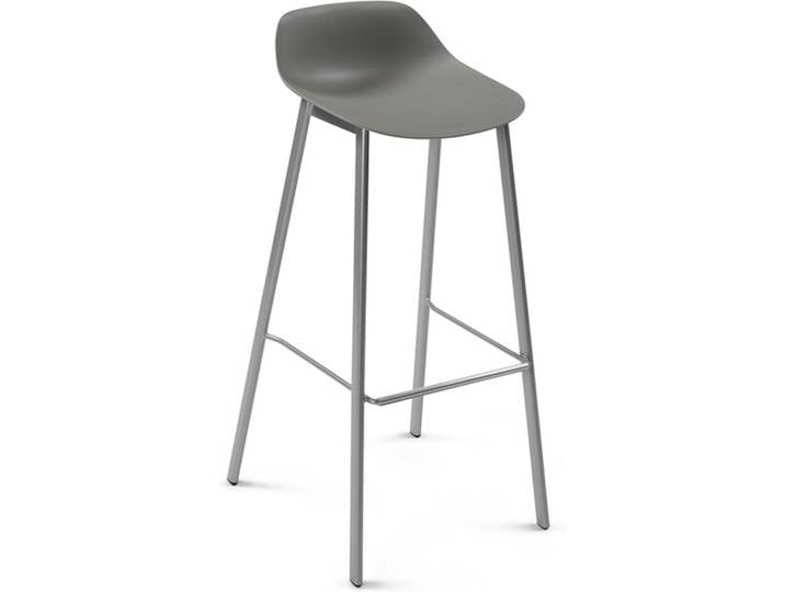 Barsitz BarLouis grau hellgrau 44.5x97x50.5 cm