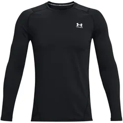 UNDER ARMOUR ColdGear Fitted Crew Sweatshirt Herren 001 - black/white XXL