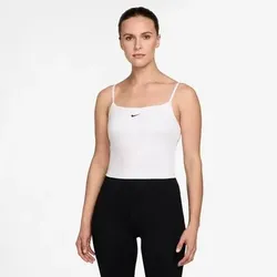 NIKE Damen Shirt ONE BRA, Größe M in Weiß Weiß