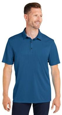 HUK H120558 Men's Pursuit Performance Polo Shirt in Sargasso Sea size 3XL   Polyester