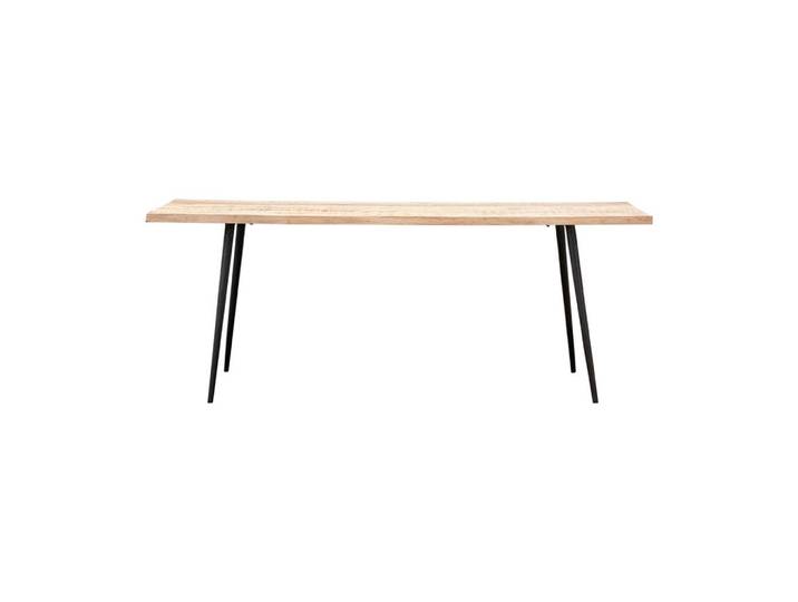 House Doctor Club eettafel hout ijzer