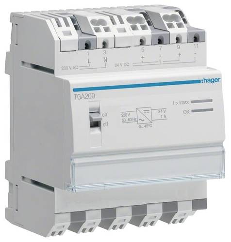 Hager TGA200 Spannungsversorgung