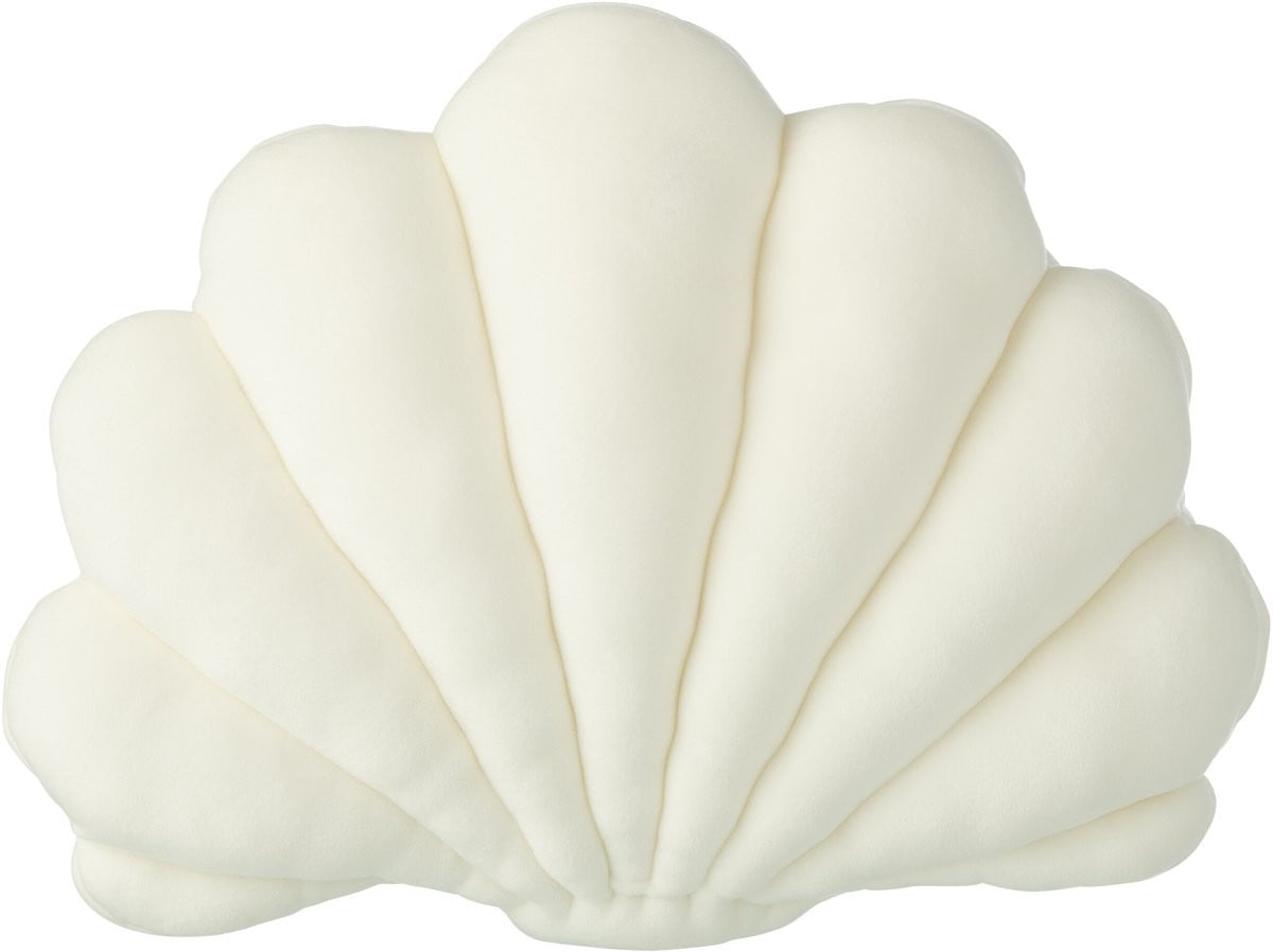 J-Line kussen voor kinderen - wit - polyester