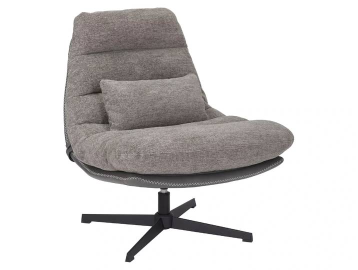 Drehbarer Relaxsessel FELICIA RAVEN grau