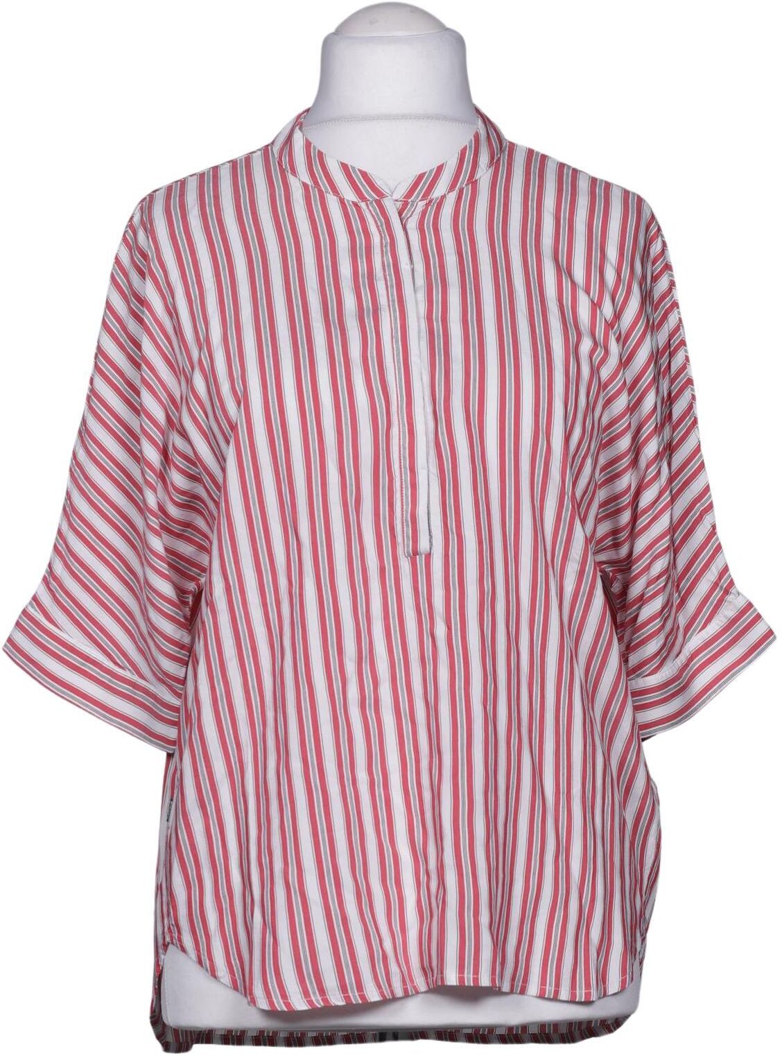 blauer Damen Bluse, Mehrfarbig, Gr. L, Viskose - Second Hand