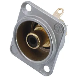 NEUTRIK Cinch Einbaubuchse sw NF2D0