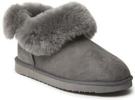 Women's Perth Slippers by Dearfoams in Grey (Size 10 M)