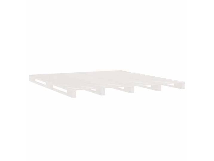 Magnifique Lit de palette blanc 160x200 cm bois de pin massif - design polyvalent - pour maison - Blanc 25 kg 2026_680361