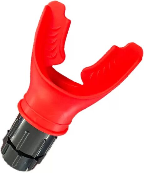 INF Atemtrainer für Sport und Fitness Rot