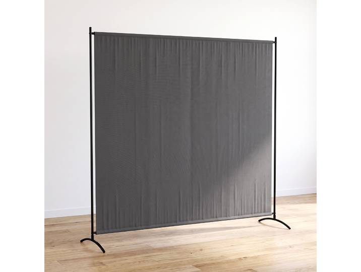 Outsunny Paravent Extérieur 180H cm Gris Foncé UV30+