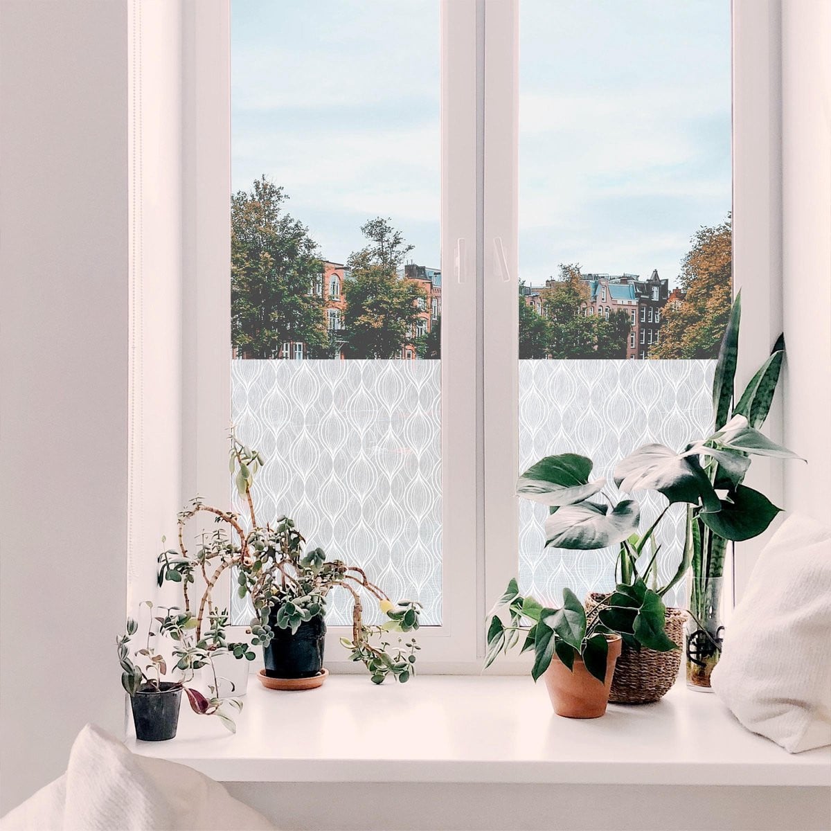 d-c-fix Charis Raamfolie Melkglas Patroon 68 x 150 cm