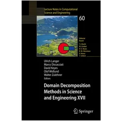 Domain Decomposition Methods in Science and Engineering XVII, Fachbücher von David Keyes, Ulrich Langer, Marco Discacciati, Olof B. Widlund, Walter Zulehner