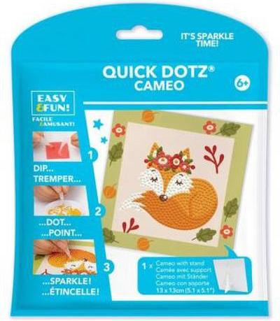 Diamond Dotz Diamond Painting Bosvos - Meerdere kleuren - 429 stukjes
