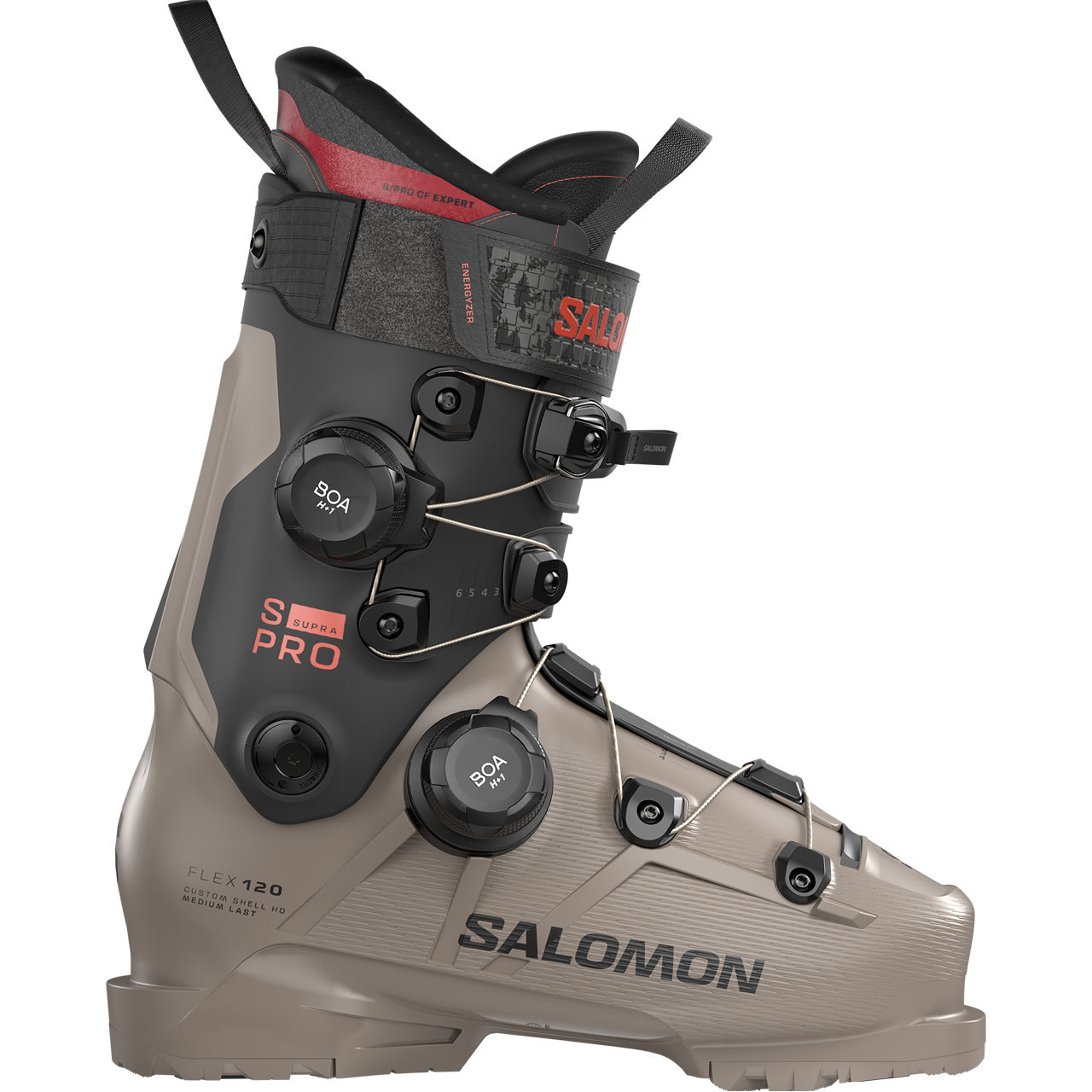 Salomon S/Pro Supra DUAL BOA 120 roasted cashew/black samba - 28 / 28.5