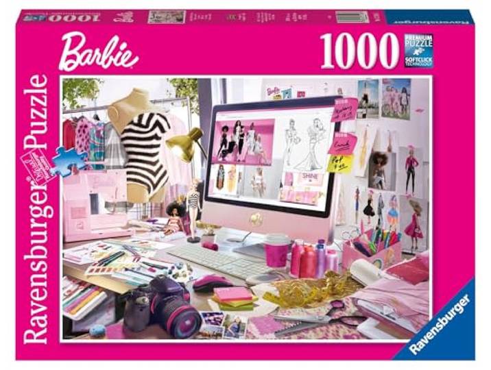 Ravensburger Barbie legpuzzel mode-icoon 1000 stukjes puzzel