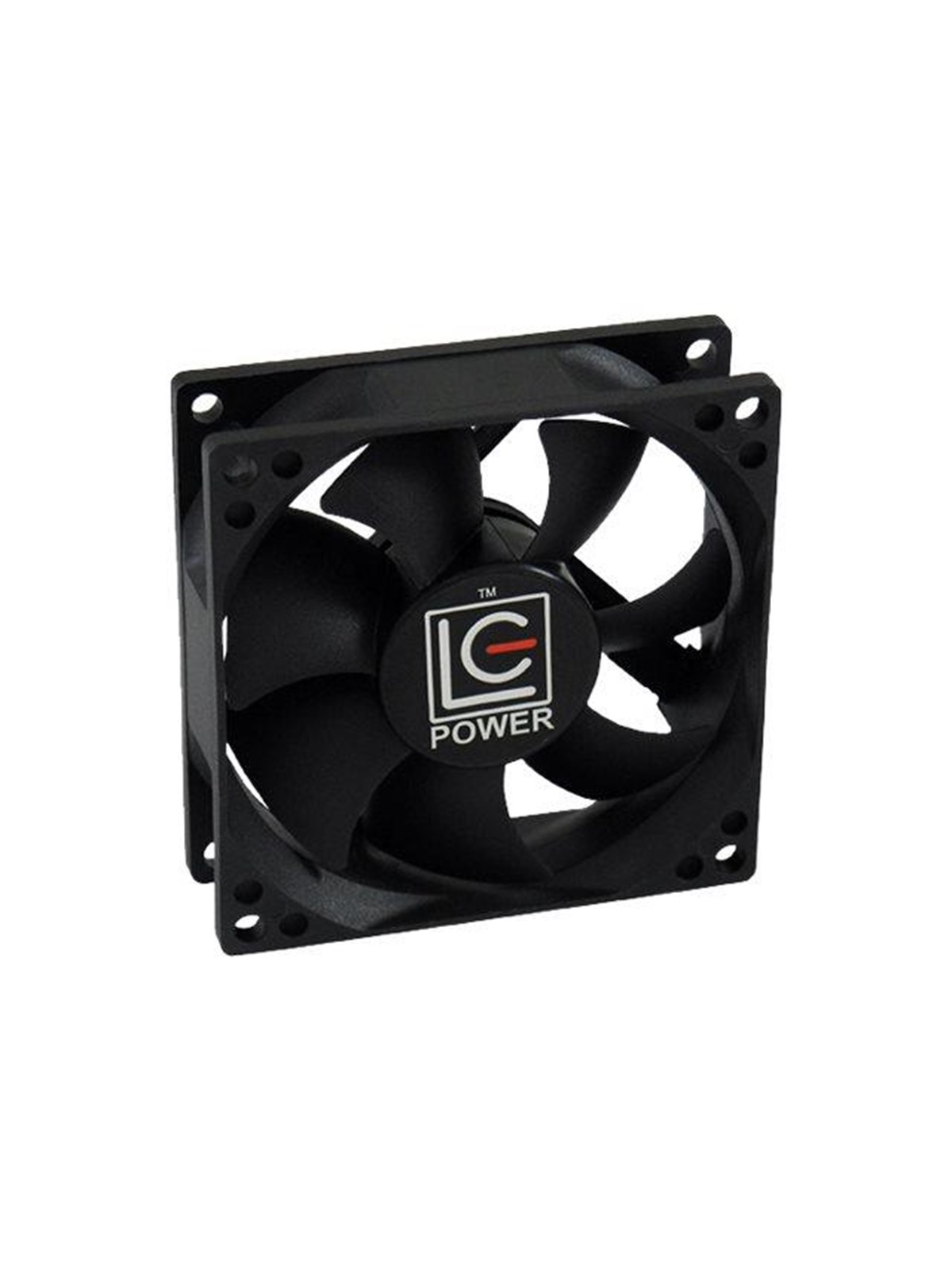 LC Power case fan - Gehäuselüfter - 80mm - Schwarz