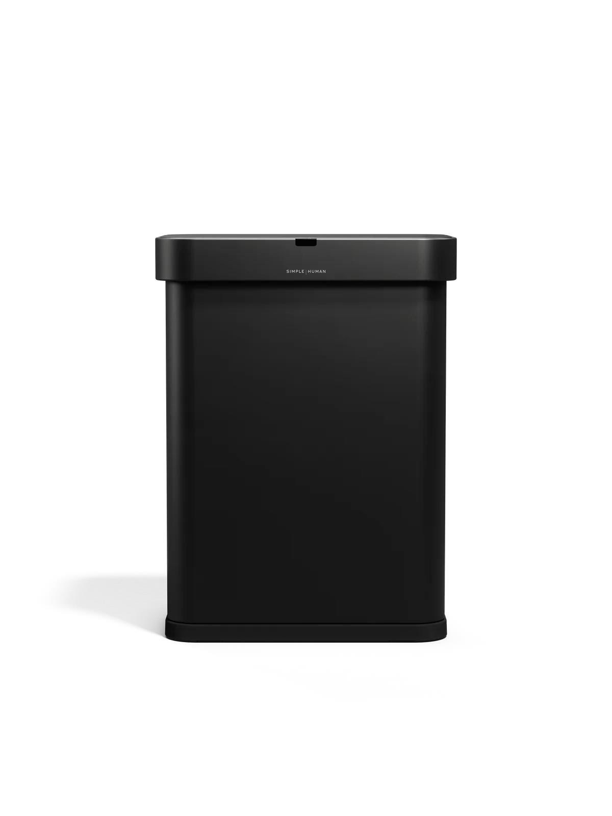 Simplehuman Sensor-Abfalleimer - 58 L - mattschwarz