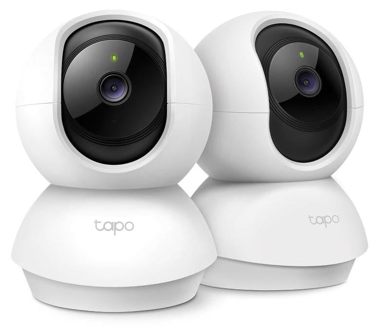 TP-Link Tapo C210P2 beveiligings-WiFi-camera met 360° pan/tilt - 2 stuks